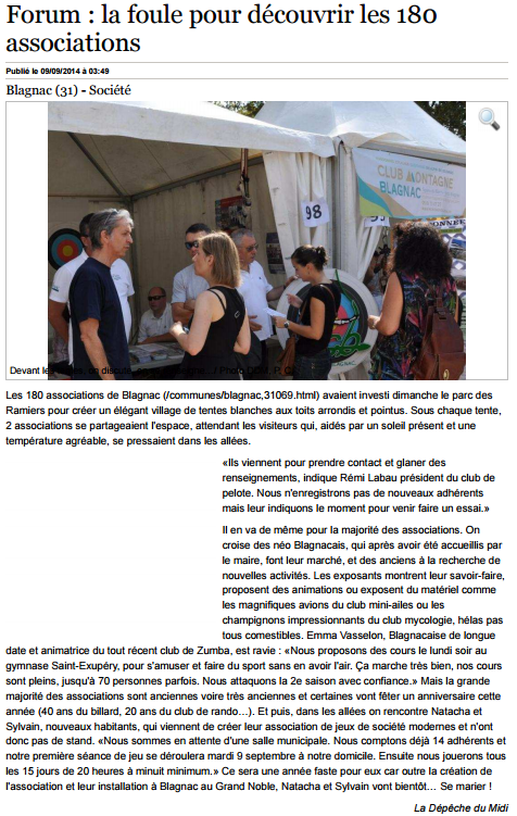 2014-09_Article_LaDepeche
